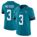 J.Jaguars #3 Jakobi Meyers Player Teal Vapor Untouchable Limited Home Game STECN Stitched Jerseys