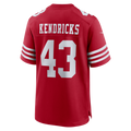 STECN SF.49ers #43 Eric Kendricks Scarlet Team Game Jersey
