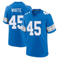 D.Lions #45 Devin White Player Blue Alternate Home Game STECN Stitched Jerseys