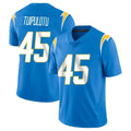 LA.Chargers #45 Tuli Tuipulotu Player Blue Limited Vapor Untouchable Home Game STECN Stitched Jerseys