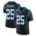 C.Panthers #25 Jonathon Brooks Player Black Vapor Untouchable Limited Game STECN Stitched Jerseys