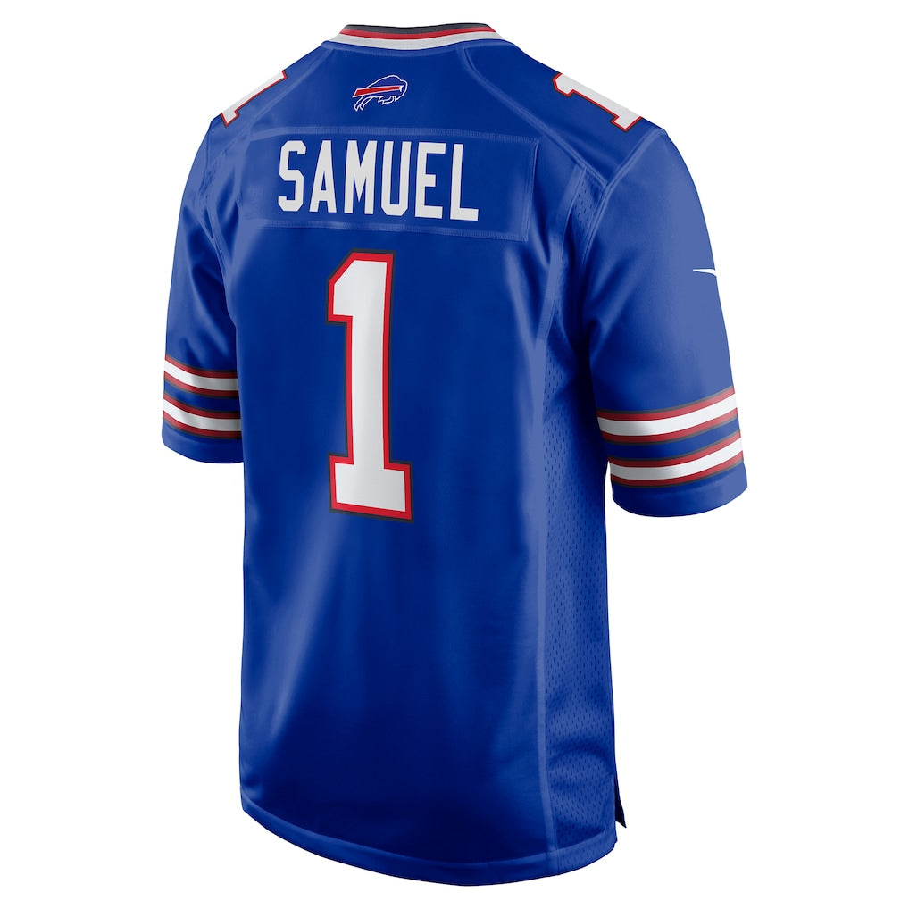 STECN B.Bills #1 Curtis Samuel Royal Game Jersey