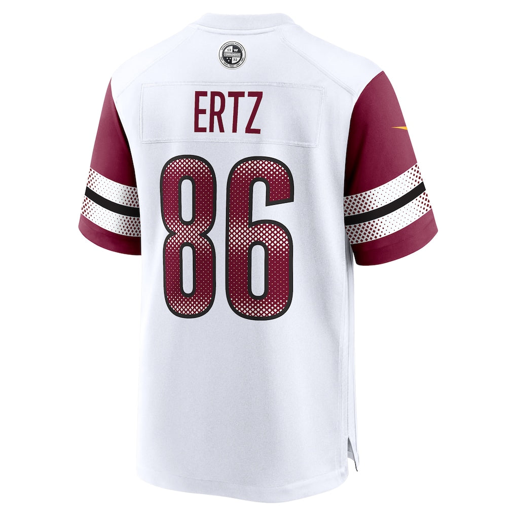 STECN W.Commanders #86 Zach Ertz White Game Jersey