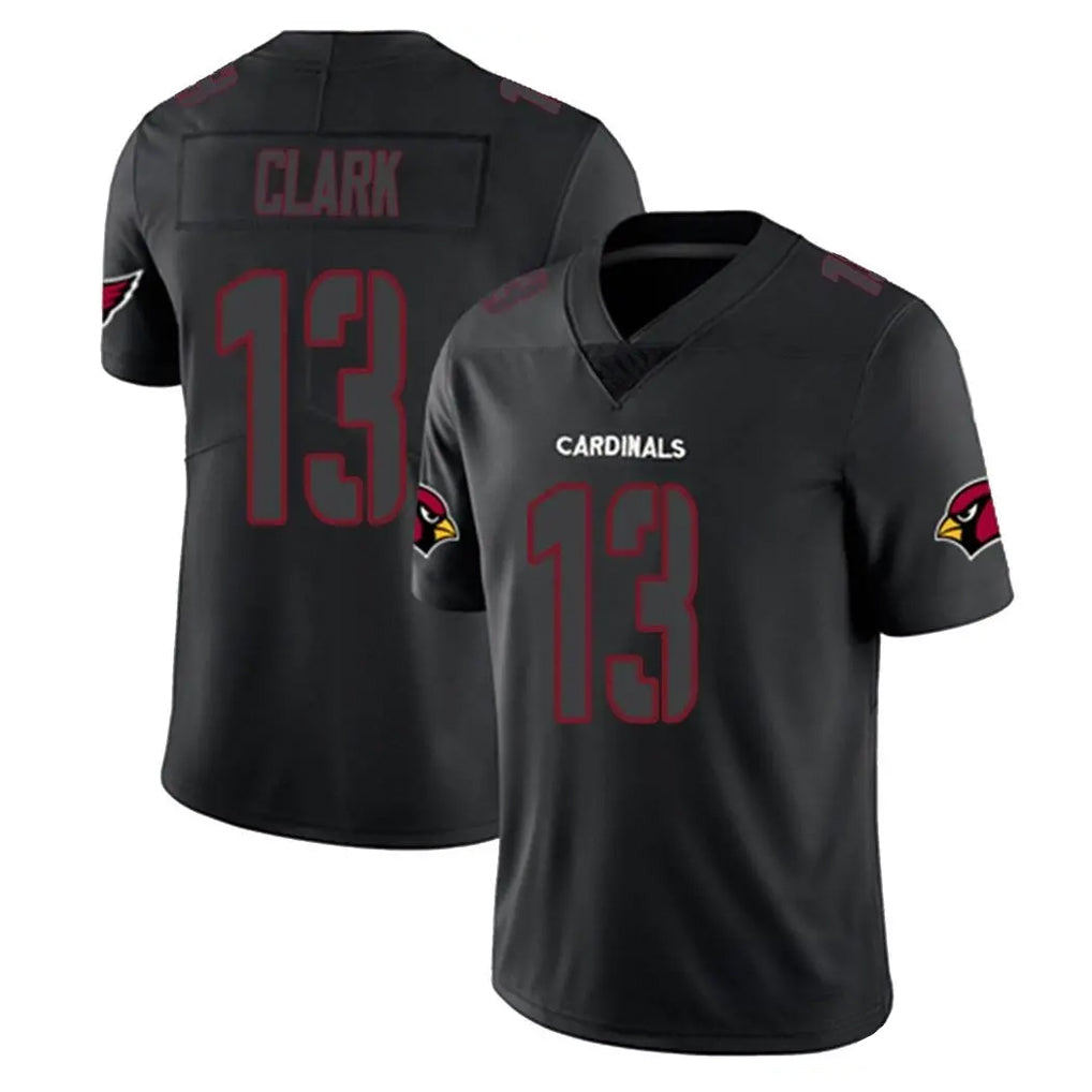 A.Cardinals #13 Kei'Trel Clark Player Black Impact Limited Home Game STECN Stitched Jerseys