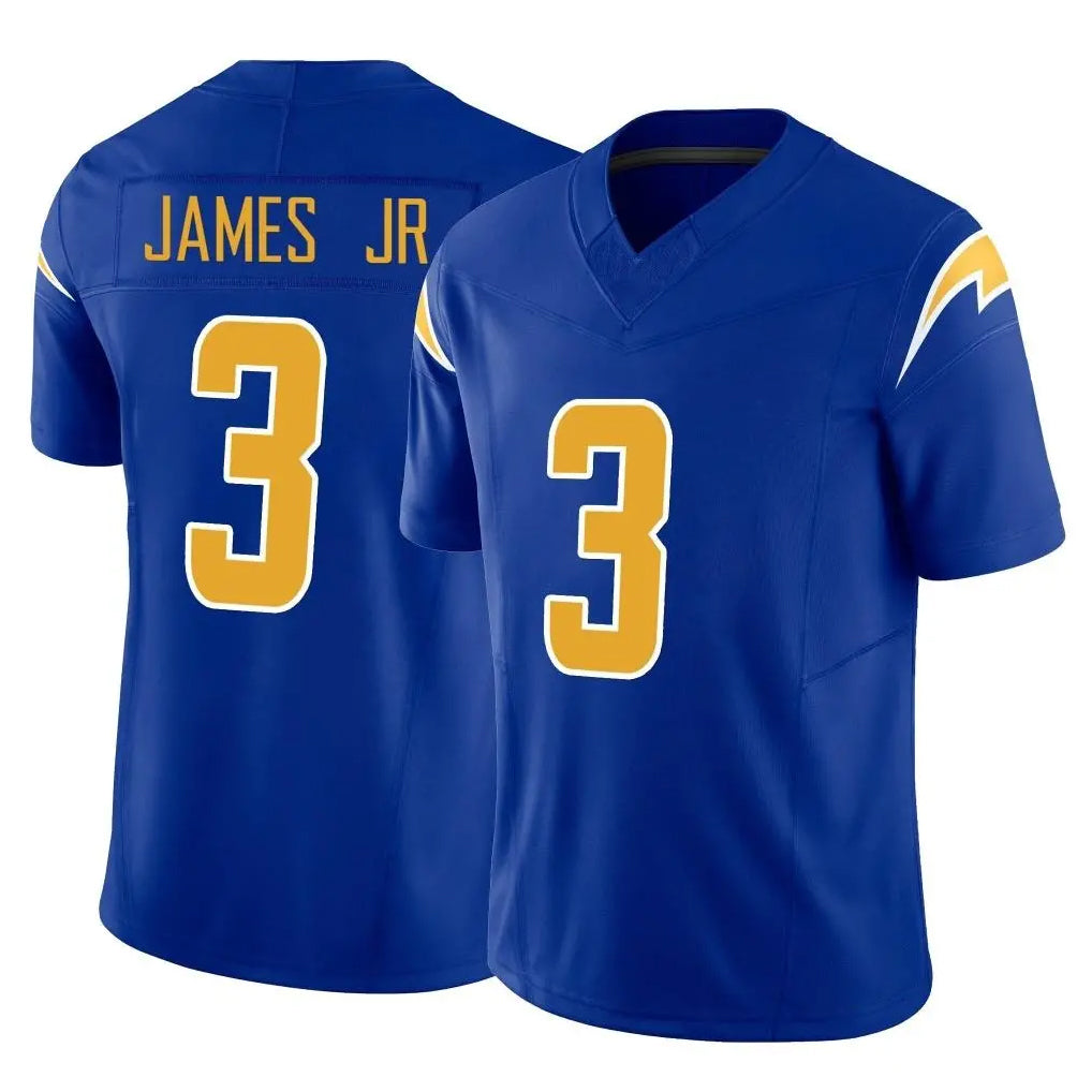 LA.Chargers #3 Derwin James Jr. Player Royal Limited Vapor F.U.S.E. Home Game STECN Stitched Jerseys