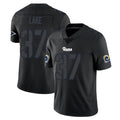LA.Rams #37 Quentin Lake Player Black Impact Limited Home Game STECN Stitched Jerseys