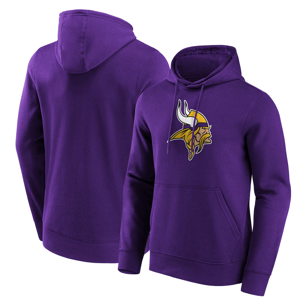 M.Vikings ## Vikings Blank Player Purple LOGO Pullover Hoodies Home Game STECN Stitched Jerseys
