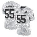 D.Lions #55 Derrick Barnes Player Arctic Camo Salute To Service Limited STECN Stitched Jerseys