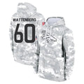 D.Broncos #60 Luke Wattenberg Player Arctic Camo Salute to Service Hoodies Limited Game STECN Stitched Jerseys