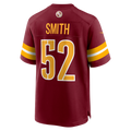STECN W.Commanders #52 Preston Smith Burgundy Team Game Jersey