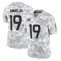 D.Broncos #19 Marvin Mims Jr. Player Arctic Camo Salute To Service Limited STECN Stitched Jerseys