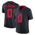 H.Texans #0 Azeez Al-Shaair Player Navy Limited 2nd Alternate Vapor F.U.S.E. Home Game STECN Stitched Jerseys