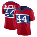 NY.Giants #44 Cam Skattebo Player Red Century Vapor F.U.S.E. Home Game STECN Stitched Jerseys