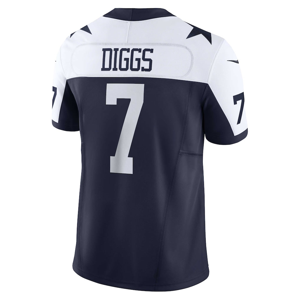 STECN D.Cowboys #7 Trevon Diggs Navy Vapor F.U.S.E. Limited Jersey