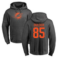 M.Dolphins #85 Greg Dulcich Player Darkgray Pullover Hoodies Limited STECN Stitched Jerseys