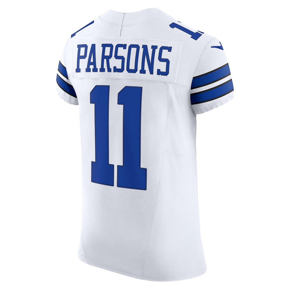 STECN D.Cowboys #11 Micah Parsons White Vapor F.U.S.E. Elite Jersey