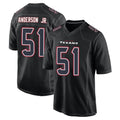 H.Texans #51 Will Anderson Jr. Player Black Fashion Home Game STECN Stitched Jerseys