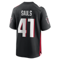STECN A.Falcons #41 Ben Sauls Black Team Game Jersey