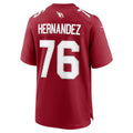 STECN A.Cardinals #76 Will Hernandez Cardinal Team Game Jersey