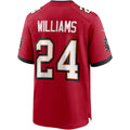 STECN TB.Buccaneers #24 Cadillac Williams Red Game Retired Player Jersey