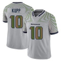 S.Seahawks #10 Cooper Kupp Player Grey Limited 2025 Rivalries Collection Home Game STECN Stitched Jerseys
