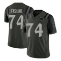 NY.Jets #74 Olu Fashanu Player Green Limited 2025 Rivalries Collection Home Game STECN Stitched Jerseys