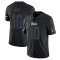 NE.Patriots #10 Drake Maye Player Black Impact LImited Home Game STECN Stitched Jerseys