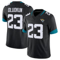 J.Jaguars #23 Foyesade Oluokun Player Black Vapor F.U.S.E. Limited Home Game STECN Stitched Jerseys