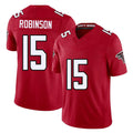 A.Falcons #15 Brian Robinson Player Red Team Color Vapor F.U.S.E. Limited STECN Stitched Jerseys
