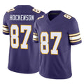M.Vikings #87 T.J. Hockenson Player Purple Limited Classic Vapor F.U.S.E. Home Game STECN Stitched Jerseys