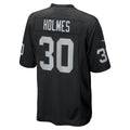 STECN LV.Raiders #30 Darnay Holmes Black Team Game Jersey