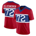 NY.Giants #72 Jermaine Eluemunor Player Red Century Vapor F.U.S.E. Home Game STECN Stitched Jerseys