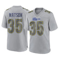 LA.Rams #35 Jaylen Watson Player Gray Atmosphere Fashion Home Game STECN Stitched Jerseys