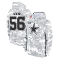 D.Cowboys #56 Cooper Beebe Player Arctic Camo Salute to Service Hoodies Limited Game STECN Stitched Jerseys