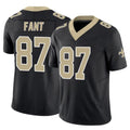 NO.Saints #87 Noah Fant Player Black Limited Vapor F.U.S.E. Home Game STECN Stitched Jerseys
