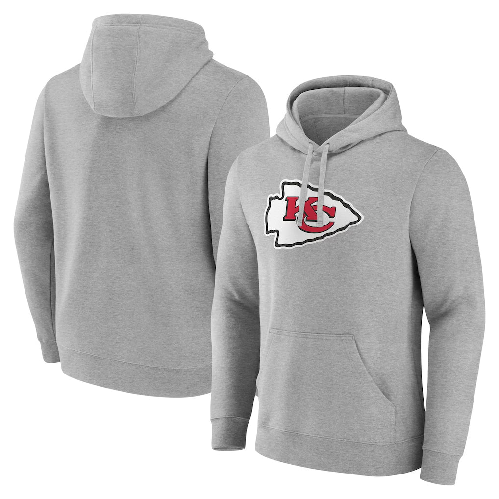 KC.Chiefs ## Chiefs Blank Player Gray Pullover Hoodies Limited STECNa Stitched Jerseys