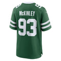 STECN NY.Jets #93 Takk McKinley Legacy Green Team Game Jersey