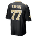 STECN NO.Saints #77 Dillon Radunz Black Team Game Jersey