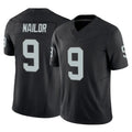 LV.Raiders #9 Jalen Nailor Player Black Limited Vapor F.U.S.E. Home Game STECN Stitched Jerseys
