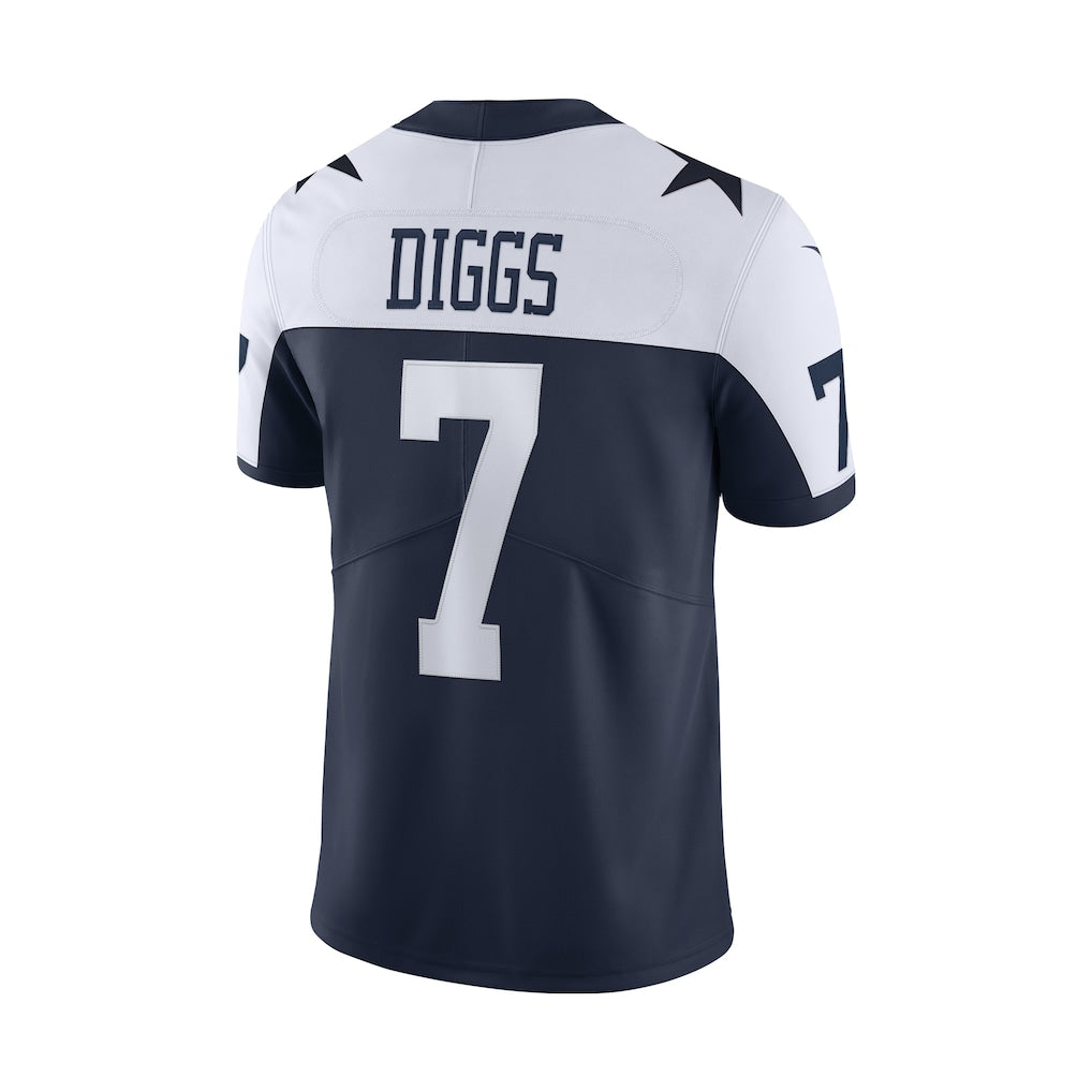 STECN D.Cowboys #7 Trevon Diggs Navy Alternate Vapor Limited Jersey