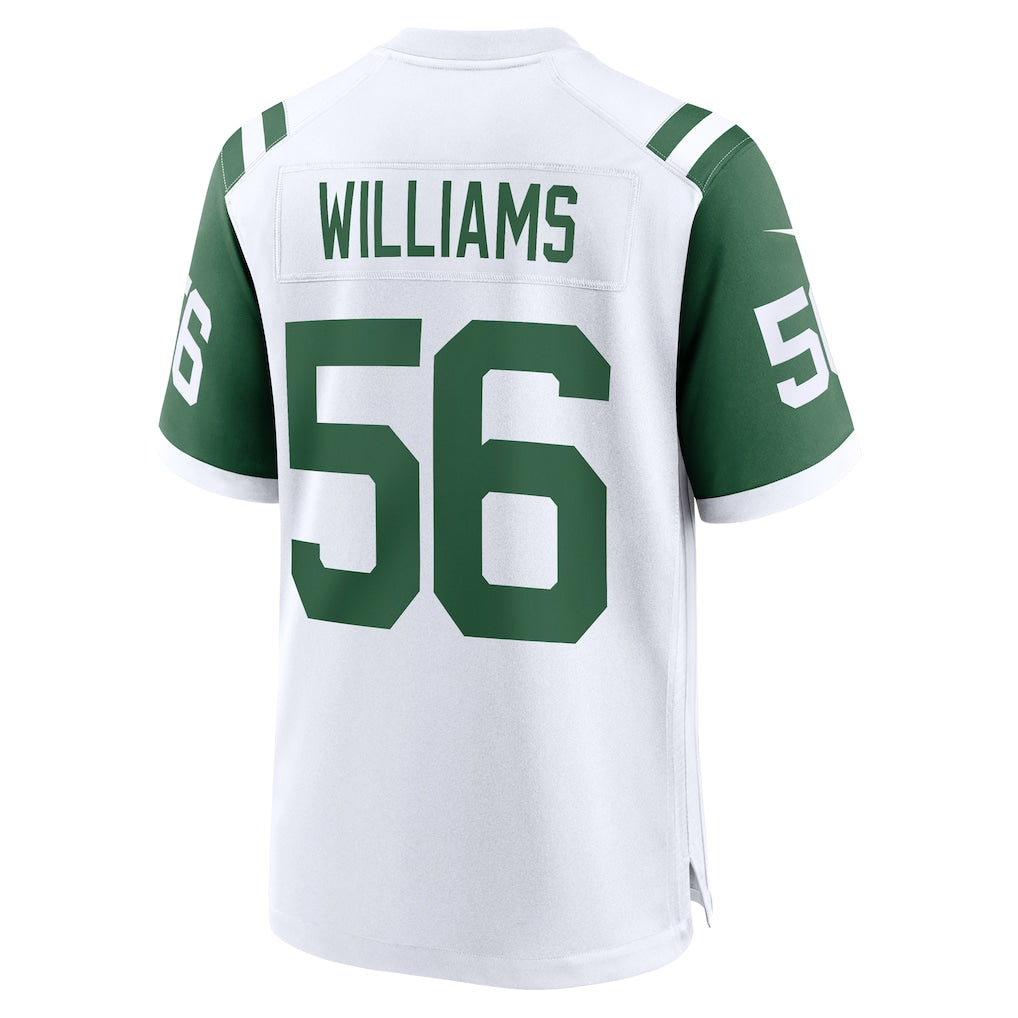 STECN NY.Jets #56 Quincy Williams White Alternate Game Jersey