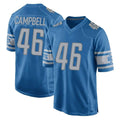 D.Lions #46 Jack Campbell Player Blue Home Game STECN Stitched Jerseys