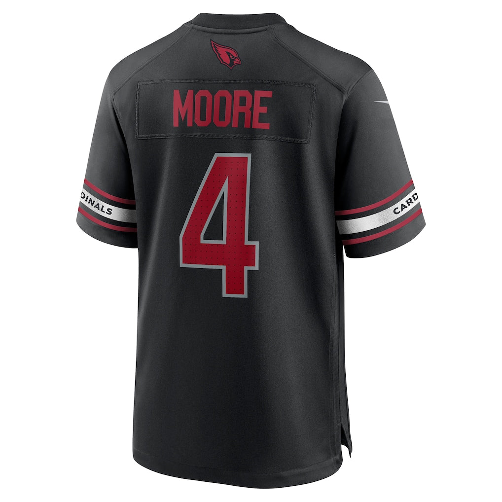 STECN A.Cardinals #4 Rondale Moore Black Game Jersey