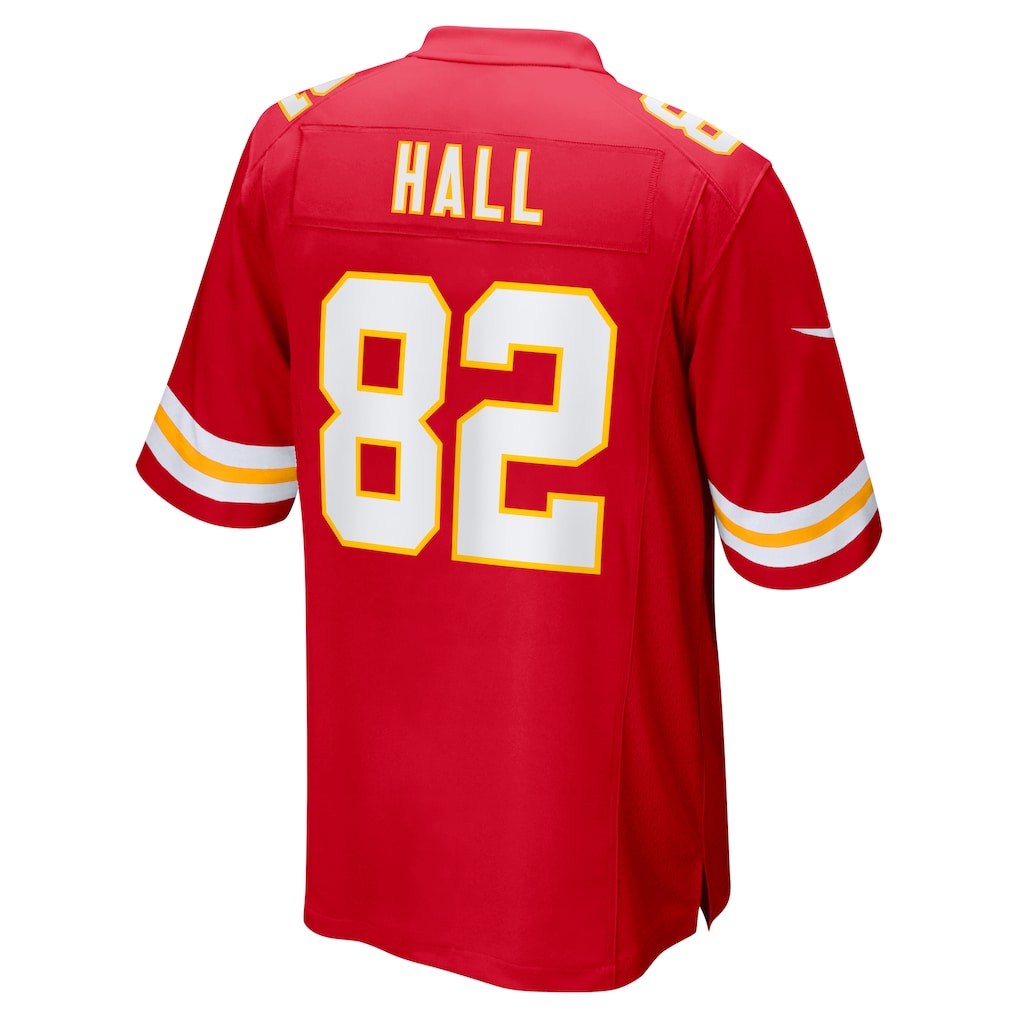 STECN KC.Chiefs #82 Dante Hall Red Retired Player Game Jersey