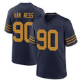 GB.Packers #90 Lukas Van Ness Player Navy The 1923 Classic Home Game STECN Stitched Jerseys