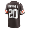 STECN C.Browns #20 Greg Newsome II Brown Game Jersey