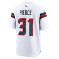 STECN H.Texans #31 Dameon Pierce White Game Jersey
