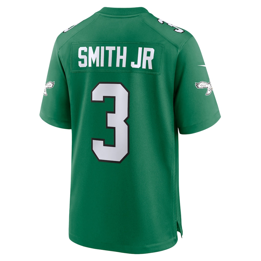 STECN P.Eagles #3 Nolan Smith Kelly Green Alternate Game Jersey