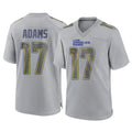 LA.Rams #17 Davante Adams Player Gray Atmosphere Fashion Home Game STECN Stitched Jerseys