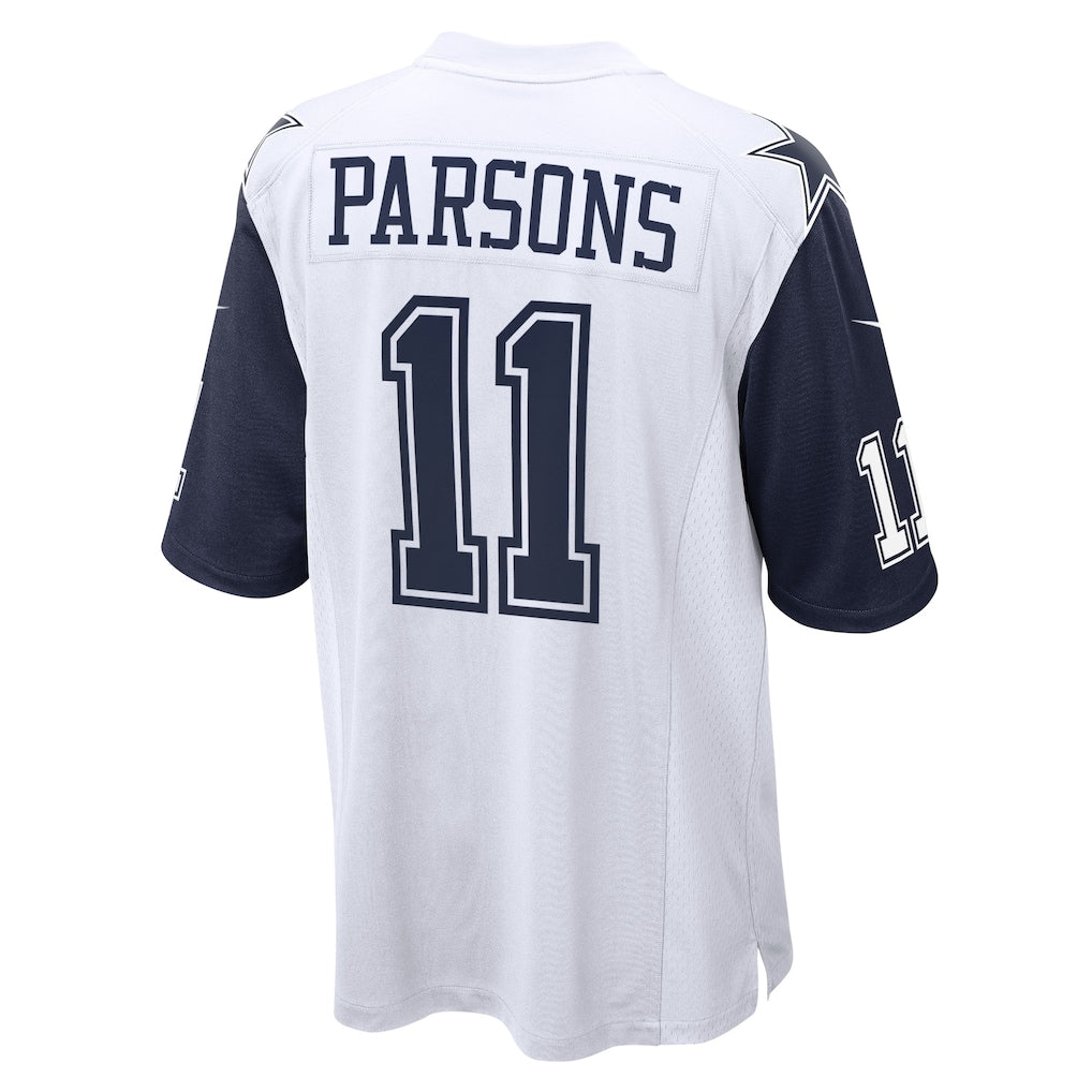 STECN D.Cowboys #11 Micah Parsons White Alternate Game Team Jersey